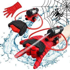Water Guns, economy LED Spider Web Shooters Toy, Superhero Squirt Guns, Summer